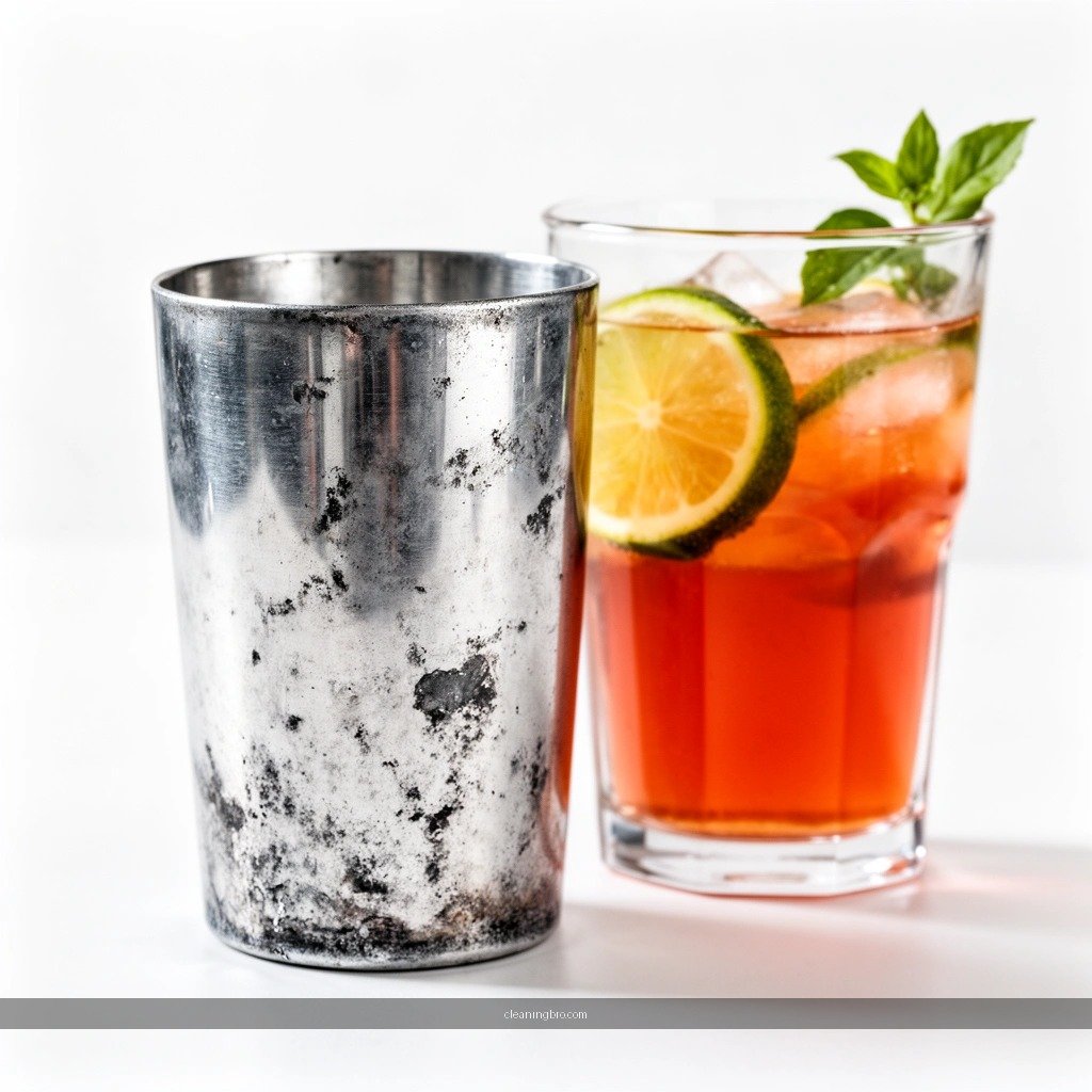 Vinegar or Lemon Juice - how to clean oxidised aluminium