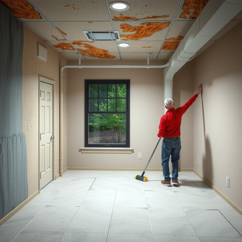 Wall Type - how to clean basement walls