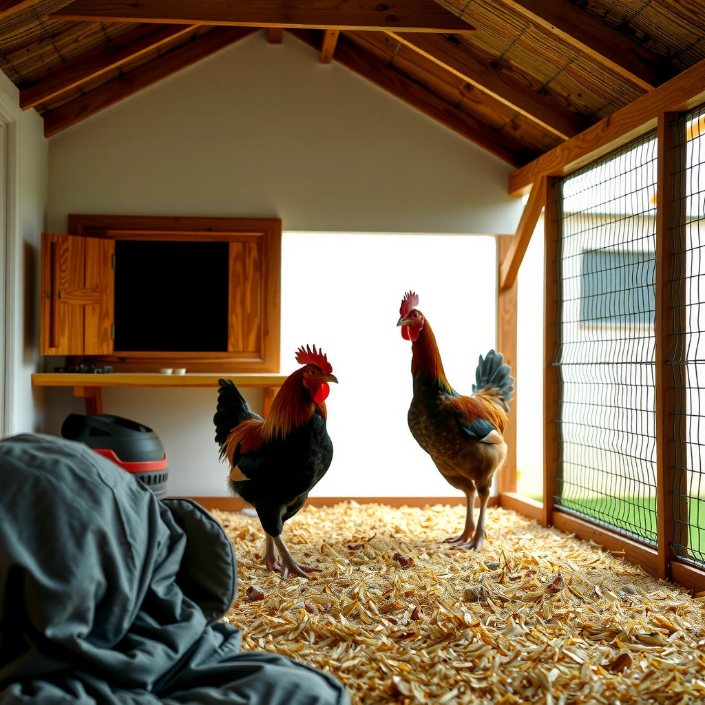 Weekly Deep Clean - how often should you clean your chicken coop