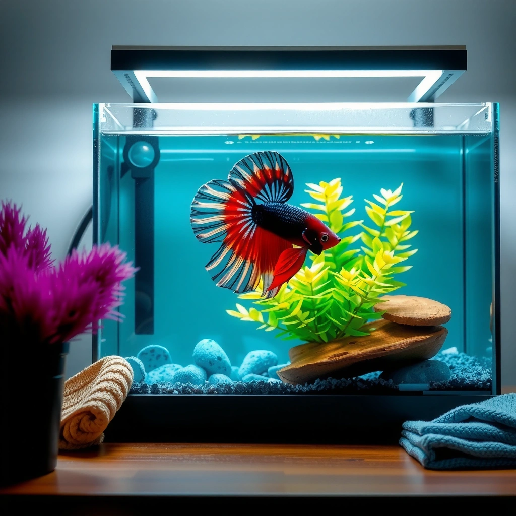 Weekly Water Change - how often should you clean a betta tank