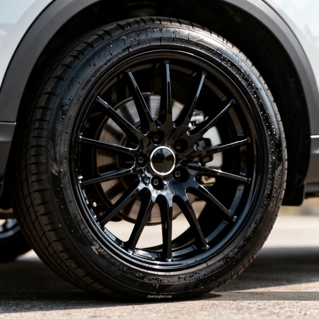 Wheels - how to clean black wheels