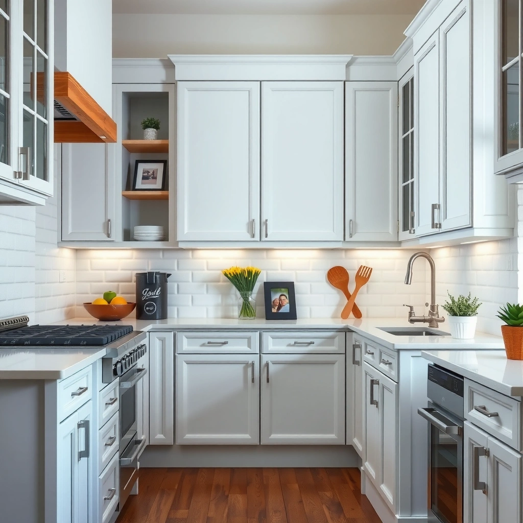 White Painted Cabinets - how to clean white painted cabinets