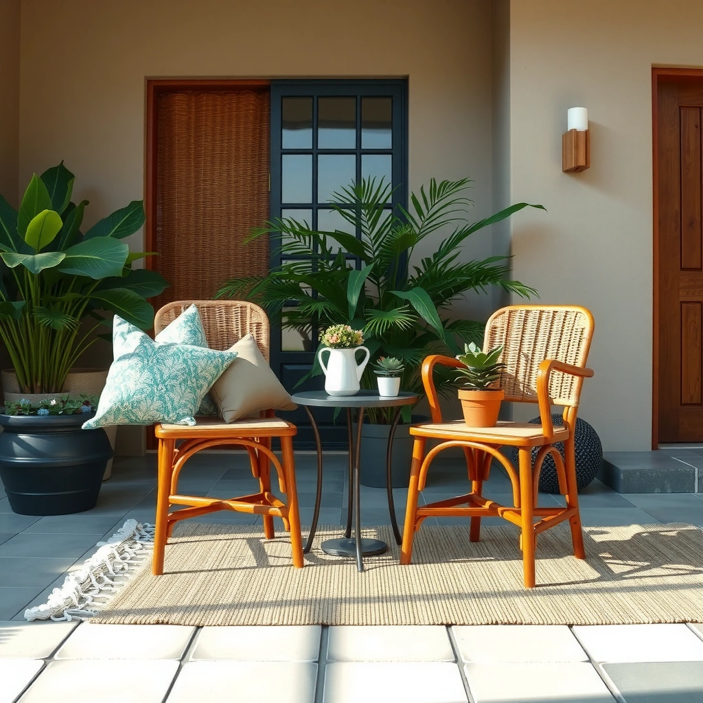 Wicker - how to clean wicker chairs