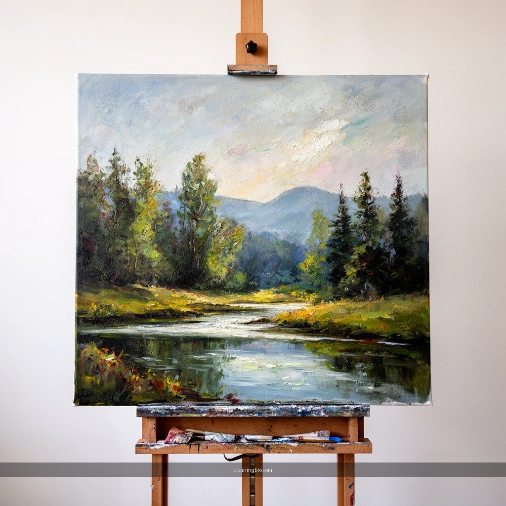 Workspace Tools - how to clean oil painting